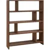 Decowood Étagère en bois de sapin marron foncé 180x140cm