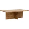 Decowood Table basse en bois de sapin vieilli 120x40cm