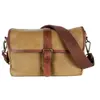Bronkey Paris sac crossbody en toile cirée vert olive Edition limitée