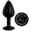 Plug Bijou AFTERDARK M 7 x 3.3cm Noir 