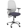Piqueras Y Crespo Chaise De Bureau Cilanco Bras Réglable Chromé-gris Foncé
