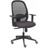 Sovica Chaise De Bureau Cilanco Avec Bras Réglable - Gris Foncé