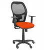 Piqueras Y Crespo Chaise de bureau P&C 5B10CRN avec accoudoirs orange orange foncé 