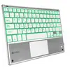 Teclado Compacto Inalámbrico por Bluetooth Subblim SMBT50/ Plata