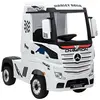 Mercedes Actros 12v Blanc - Tracteur électrique pour enfants à batteri...