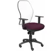 Piqueras y Crespo Jorquera Chaise en maille blanche Assise Bali Violet