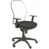 piqueras-y-crespo Chaise Jorquera Blanc Siège En Maille Bali Noir