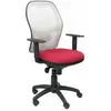 Piqueras y Crespo Jorquera Chaise en maille blanche Assise Bali Garnet