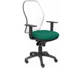 Piqueras y Crespo Jorquera Chaise en maille blanche Assise Vert Bali