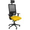 Piqueras Y Crespo (PIQU7) Chaise de bureau avec support Horna Bali P&C Bali100 jaune 