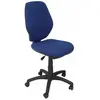 piqueras-y-crespo Siège de bureau ergonomique avec mécanisme synchro et hauteur réglable - Assise et dossier rembourrés en tissu ARAN bleu PIQUERAS Y