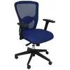 Piqueras Y Crespo Chaise Pozuelo Dossier En Maille Bleue Siège 3d Bleu