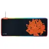 FR-TEC Tapis de souris XL gaming avec RGB Dragon Ball Super Noir et orange