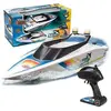 Xtrem Raiders White Shark  Bateau Télécommandé Blanc  Bateau Telecommandé Enfant  Jouet Bateau Telecommande  Bateau Rc De Course