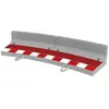 Scalextric Bordure Courbe Pour Clôture D´extérieur 4 Unités