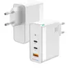 Aisens ASCH-100W3P008-W Chargeur mural GaN 2x USB Type-C 1x USB 100W Blanc