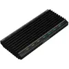 Aisens ASM2-RGB012B (M.2), Boîtier pour disques durs, Noir