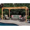 Pergola en bois lamellé Alicante ( Maderland Gardeneas