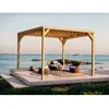 Pergola en bois Toulouse avec toit semi-ouvert 600 x 300 cm Maderland