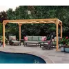 Maderland Pergola en bois autoportante - modèle ALICANTE - 400 x 300 cm