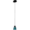 Bover Drip S/01L suspension LED en verre, bleue