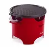 Barbecue à l'éthanol 0.5L en acier rouge Purline