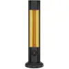 PUR LINE Chauffage halogène 2000W avec télécommande HEATY EX2000 CA 30x105x30 cm