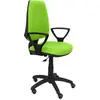 Piqueras y Crespo Elche CP Bali Chaise Vert Pistache Bras Fixes Roues Parquet