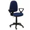 Piqueras y Crespo Ayna Bali Chaise Accoudoirs Fixes Roues Parquet Bleu Marine