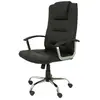 PIQUERAS Y CRESPO 5 Star New York Chaise de Bureau, Cuir, Noir, 66x83x32,5 cm