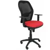 Piqueras y Crespo Chaise Jorquera siège en filet noir bali rouge