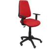 Piqueras y Crespo Elche CP Bali Chaise de Bureau Bras Réglables Roues Parquet Rouge