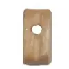 Disarmodel Accessoires pour maquette de bateau en bois : Poulies Noyer 3 mm x25