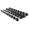 Olive Kit D´haltères Hexagonales En Caoutchouc 1 à Paires 10kg