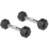 Haltéres hexagonaux O'Live (2 piéces) 2 kg