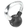 Kettlebell en caoutchouc O'LIVE 4 kg noir gris