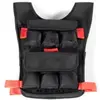 Gilet lesté O'LIVE 10kg noir orange