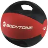 Ballon médicinal avec poignée Bodytone 6 kg rouge noir