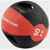 Ballon médicinal avec poignée Bodytone 10 kg rouge noir