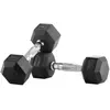 Bodytone Haltère Hexagonale Rubber 2.5kg 2 Unités