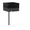 Meuble de cuisine extérieure FORGE ADOUR ANGLE NOIR SAAFN