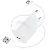 DCU Chargeur Mural + Câble Micro USB C - Blanc