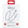 Dcu Tecnologic Connexion Usb-mfi Iphone 5/6/7/8/x/xr/xs Aluminium 1m