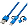 Câble USB vers Micro USB et USB C CoolBox COO-CAB-U2MC