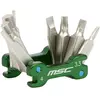 Msc Superflatxl Micro Multitool 12 fonctions Vert Taille unique