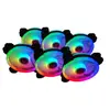 Talius Iris Spectrum ARGB Kit de 6 Ventilateurs Supplémentaires 120 Mm Noir