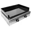 Plancha à gaz Forge Adour Modern G 60 I 5300 W Argent