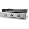 Plancha gaz Forge Adour Modern G75 inox 3 brûleurs 75 x 40 Forge Adour