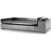 Plancha gaz Forge Adour Premium G75 inox 3 brûleurs 75 x 40 Forge Adour