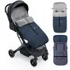 Interbaby 10024-10 Sacs pour pieds imperméables pour poussette - Modèle : universel bleu foncé, bleu, 0,88 kg